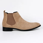 Max | Elegant suede-look boots for men.