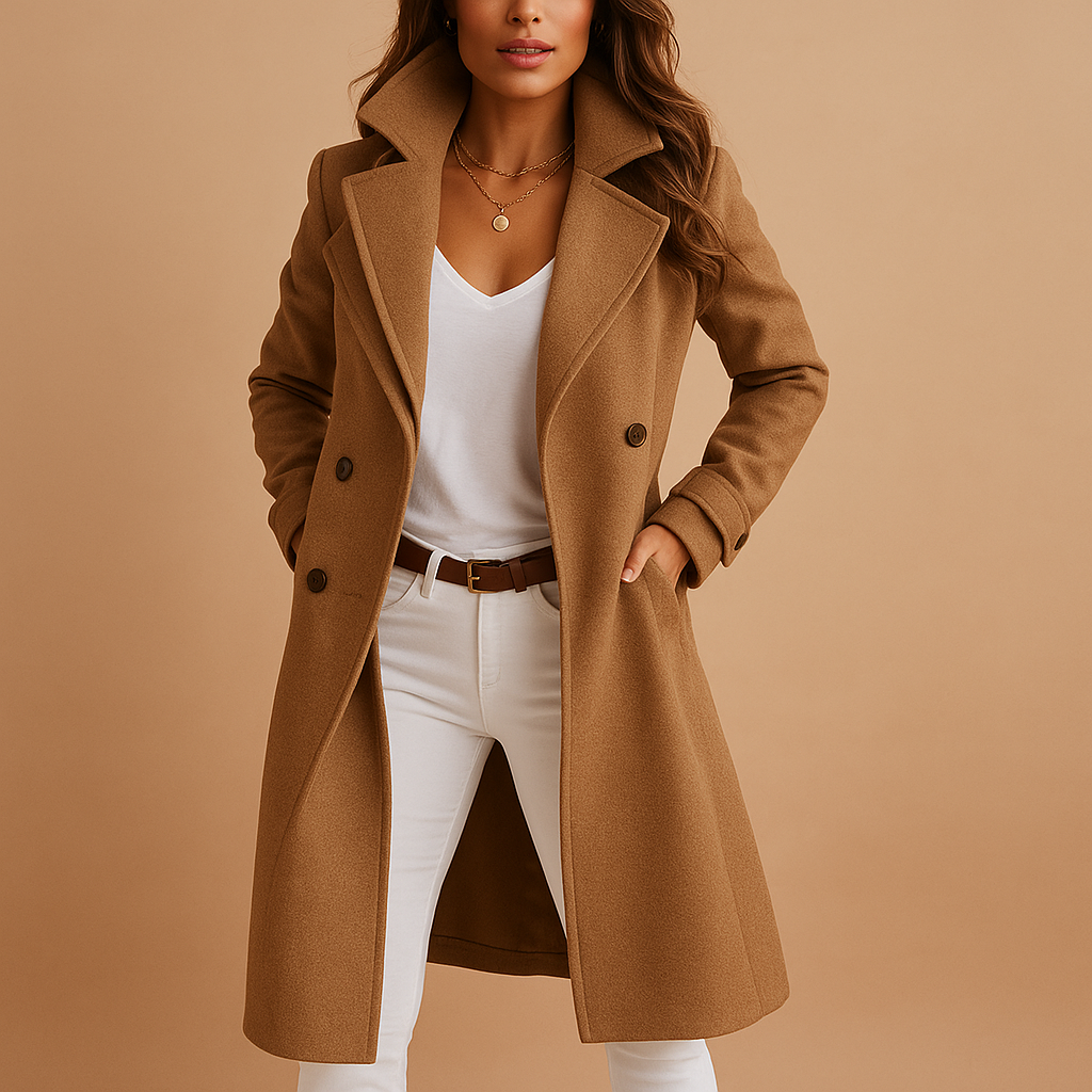 Evelyn – Classic Wool Coat