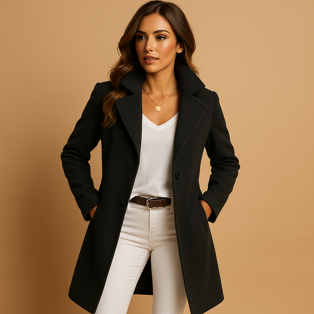Evelyn – Classic Wool Coat