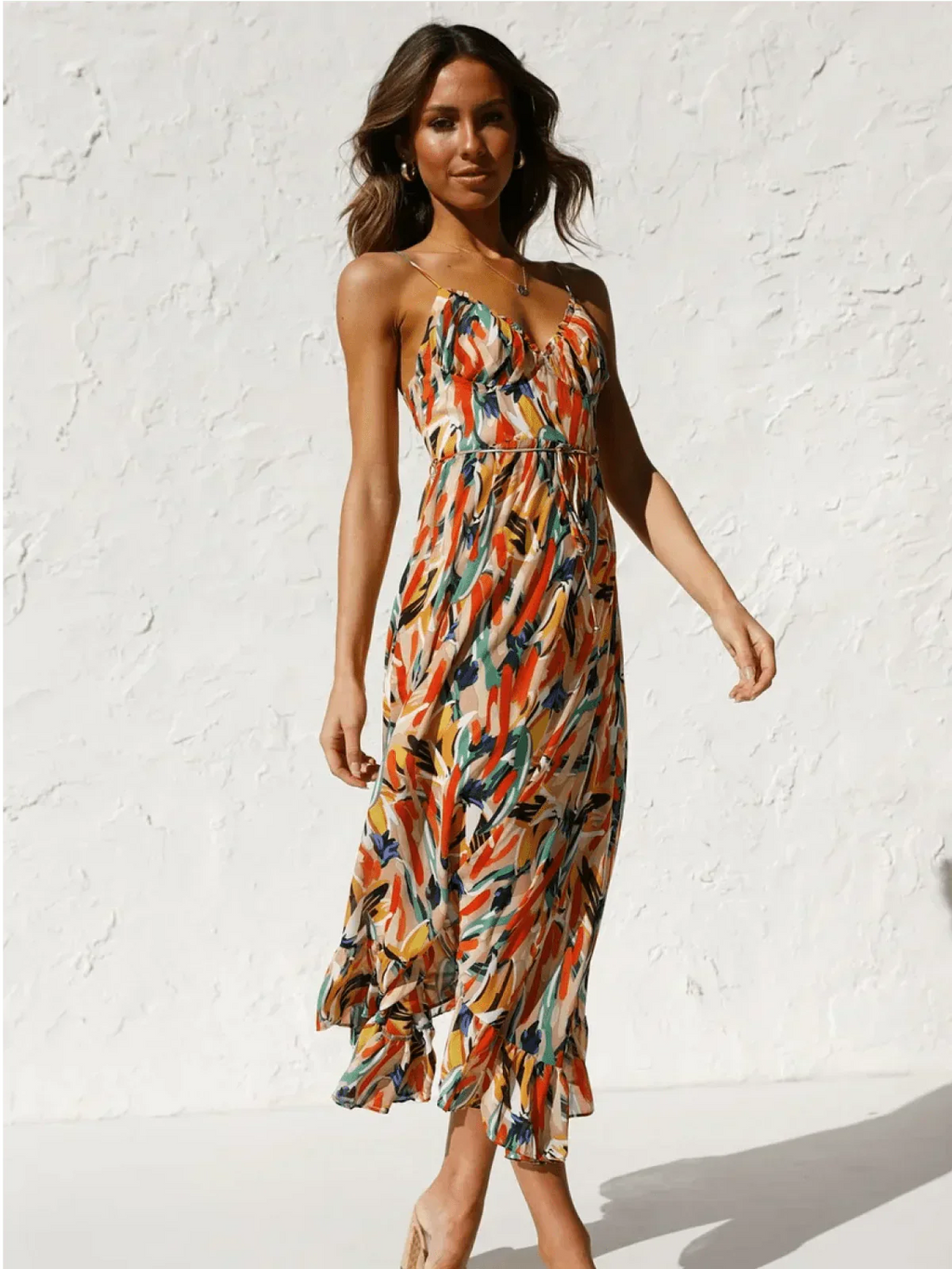 Zilly | Colorful Midi Gown
