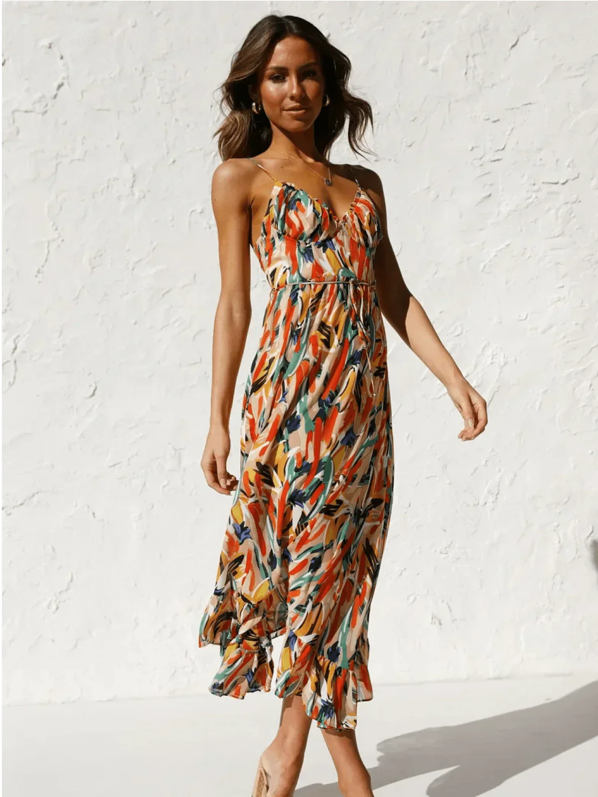 Zilly | Colorful Midi Gown