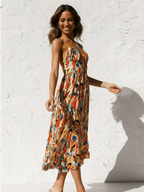 Zilly | Colorful Midi Gown