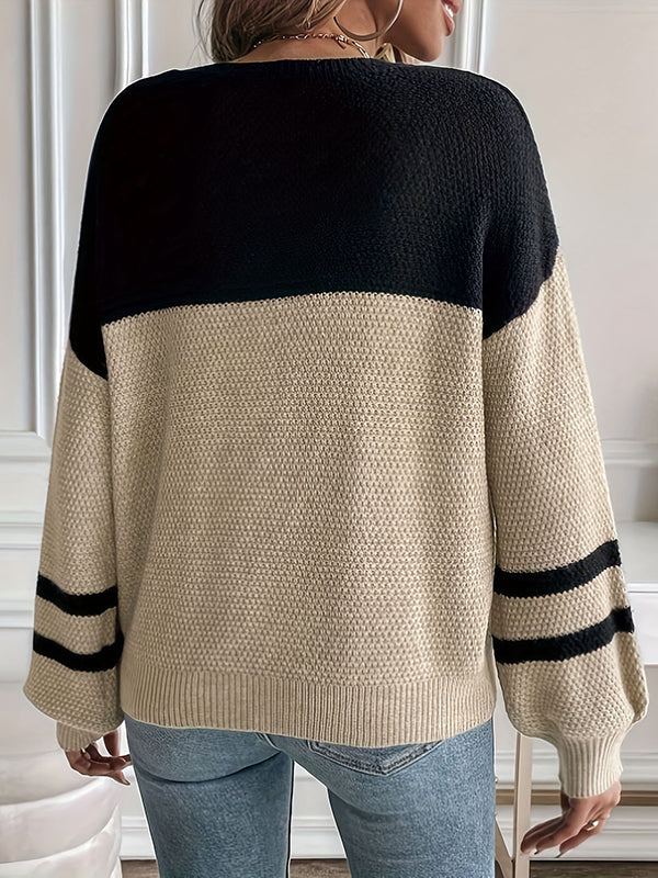 Noa | Contrast Sweater