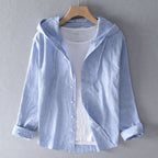 NOVA | LINEN HOODIE
