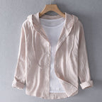 NOVA | LINEN HOODIE