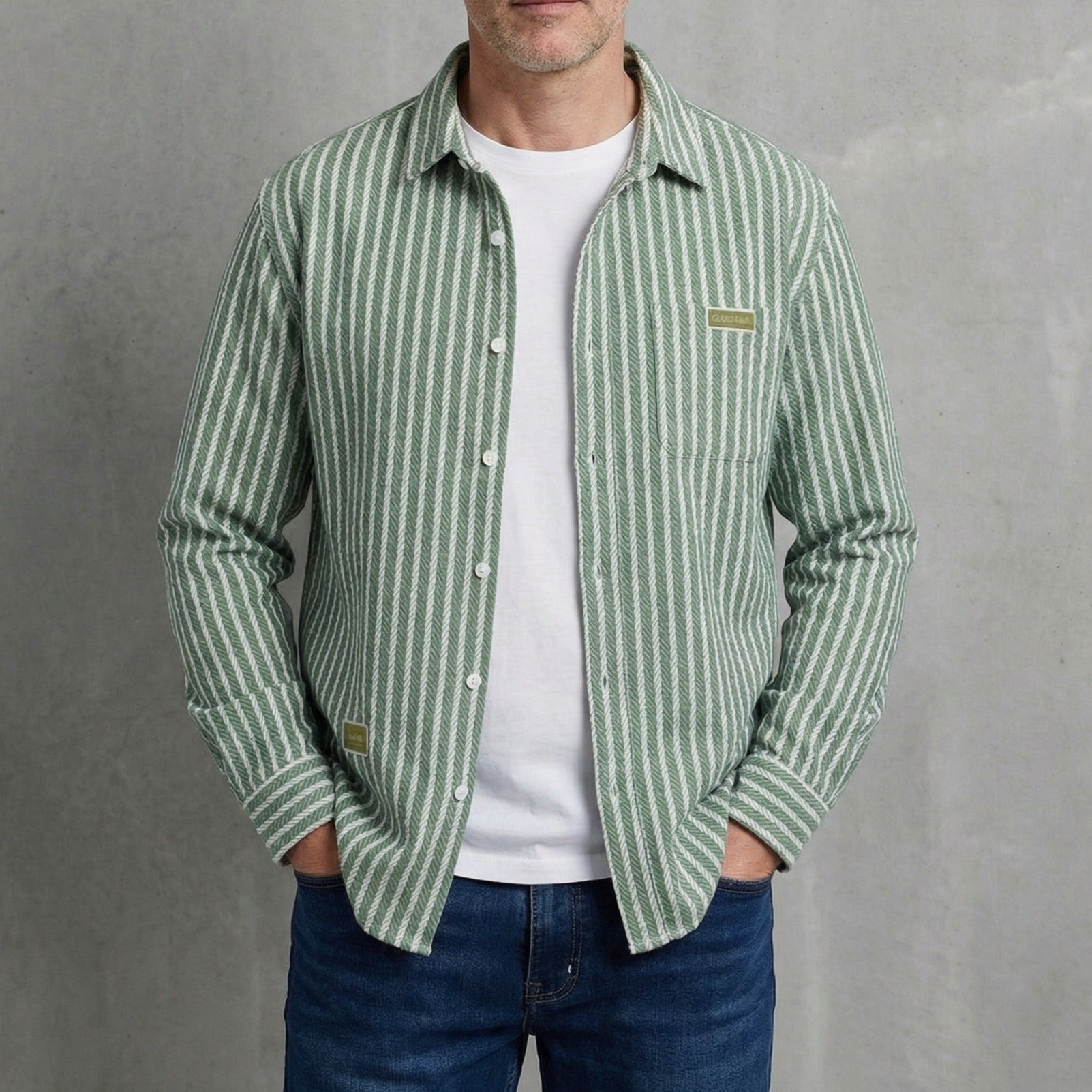 HALDRIN | LAYERED SHIRT