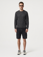 Boy | Chunky Knit Sweater, Black Marl