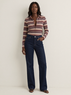 Idris | Wide Leg Jeans - Dark Indigo