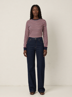 Idris | Wide Leg Jeans - Dark Indigo