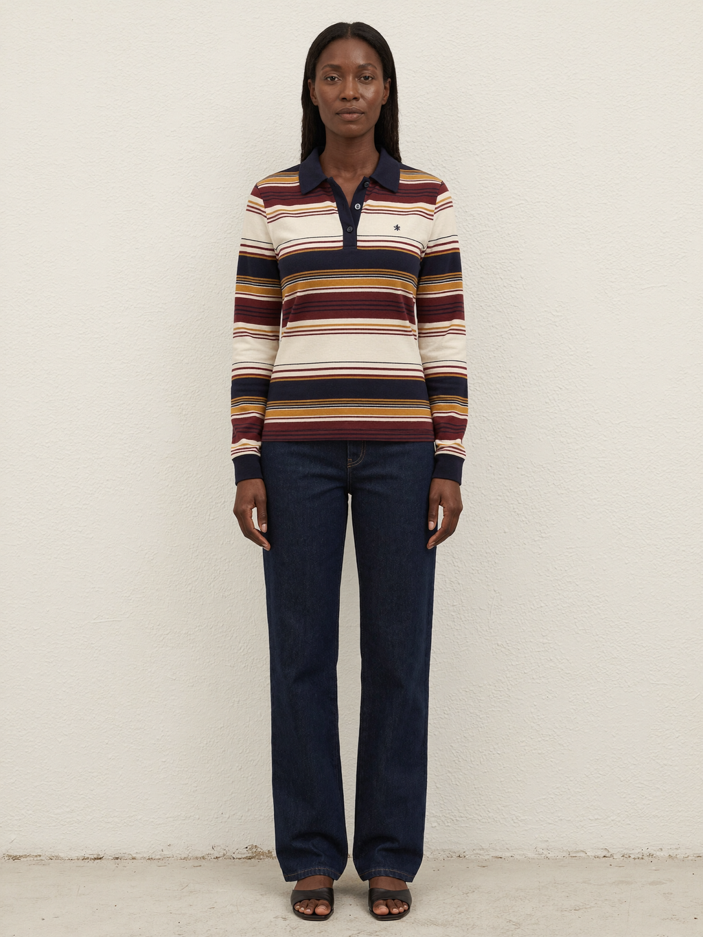 Idris | Wide Leg Jeans - Dark Indigo