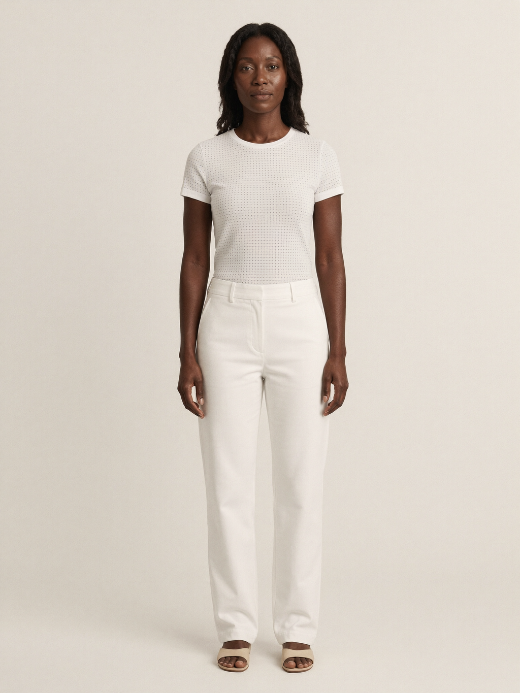 Marlowe | Wide Leg Jeans, Milk