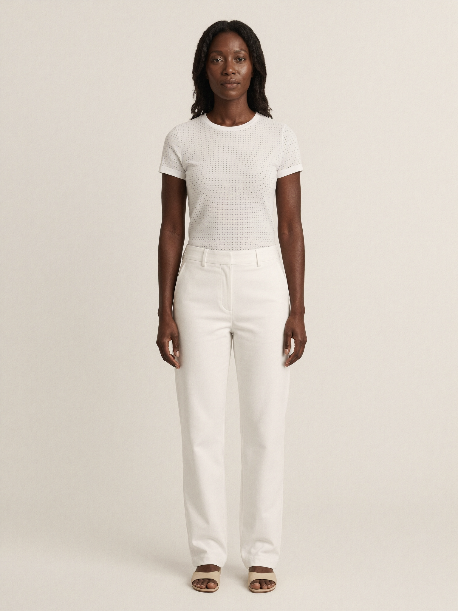 Marlowe | Wide Leg Jeans, Milk