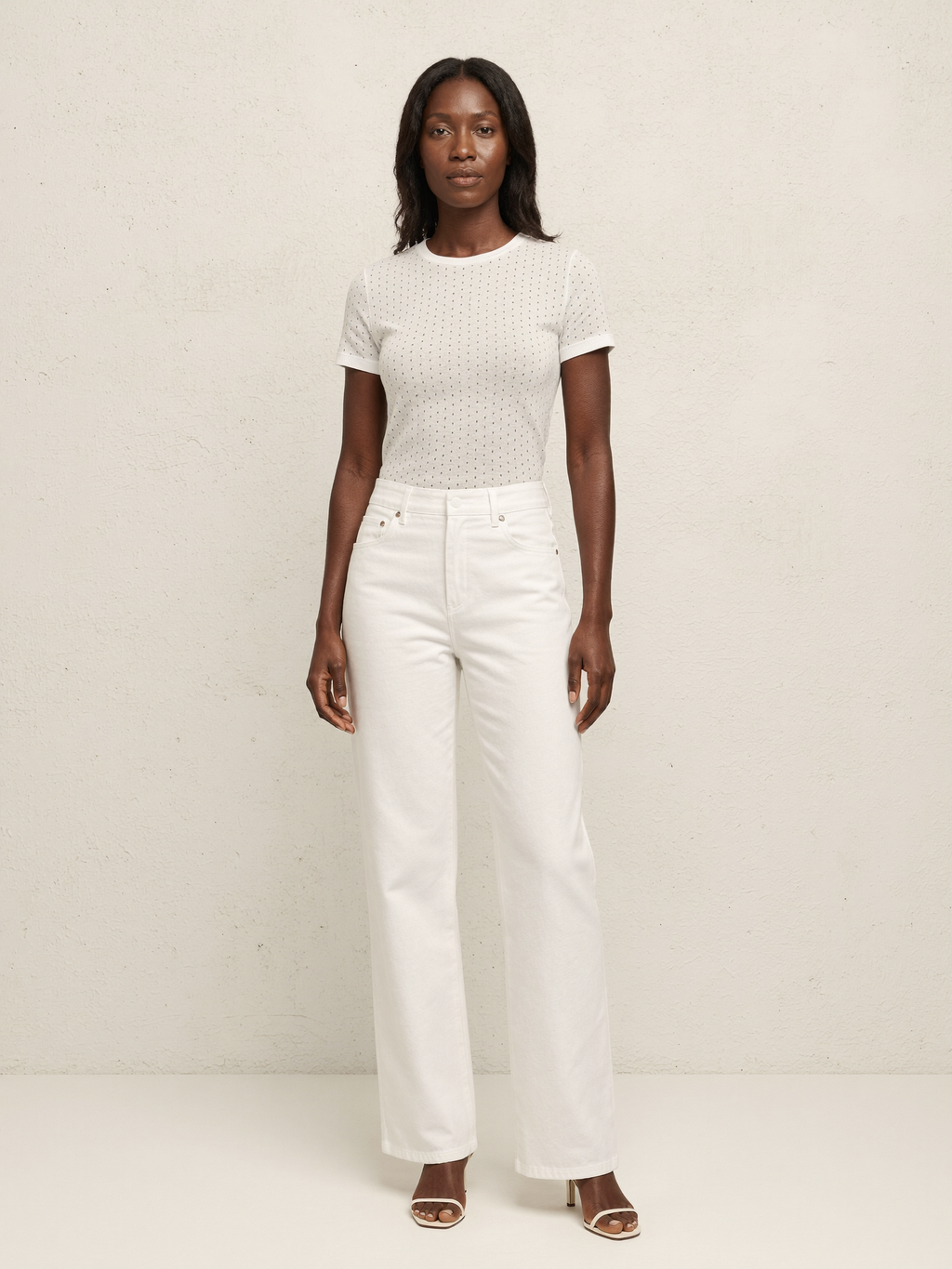 Marlowe | Wide Leg Jeans, Milk
