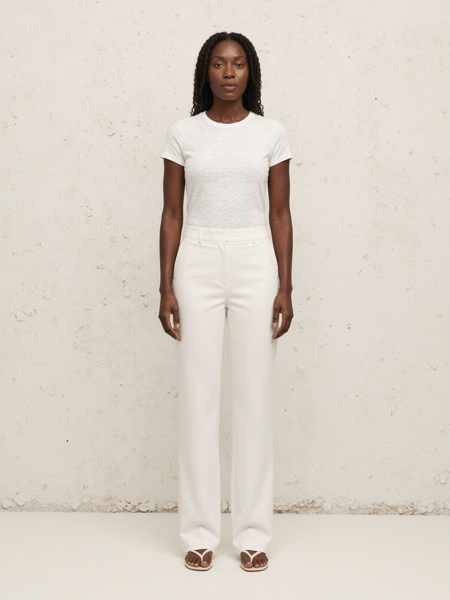Marlowe | Wide Leg Jeans, Milk