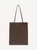Thea walnut shoulder bag front