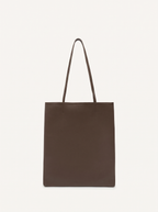 Thea walnut shoulder bag hanging