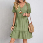 Solenne™ | Bohemian-Style Relaxed Dress