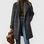 Belle – Classic Check Coat