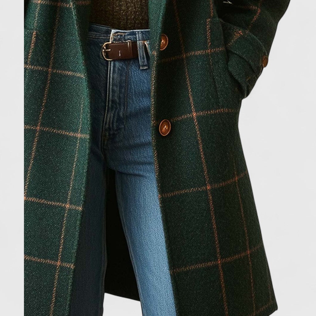 Belle – Classic Check Coat