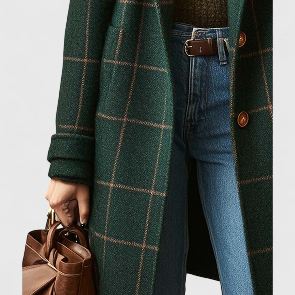 Belle – Classic Check Coat
