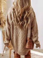 Juno | Cable Knit Sweater Dress
