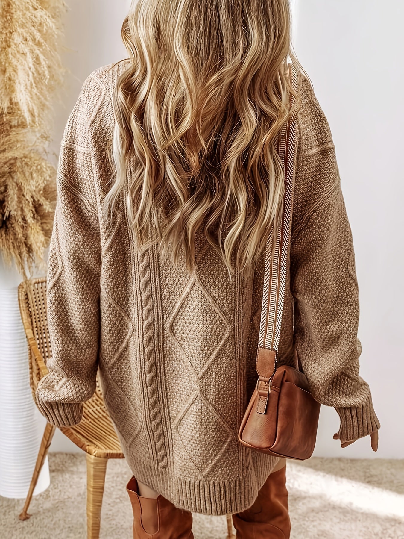 Juno | Cable Knit Sweater Dress