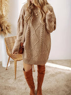 Juno | Cable Knit Sweater Dress