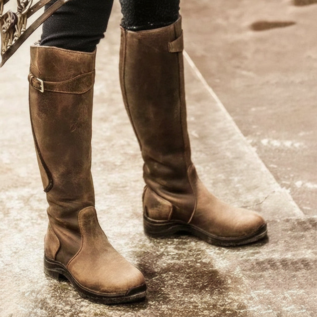 Livia | Waterproof Leather Boots
