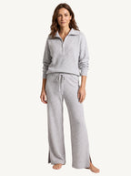Amalia knit lounge set light gray