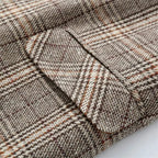 Amilie plaid blazer for women with a notched lapel, image 5