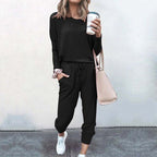 Anna sweatshirt and jogger lounge set for women, image 2