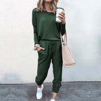 Anna sweatshirt and jogger lounge set for women, image 4