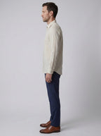 Ansel Linen Shirt Sand - side