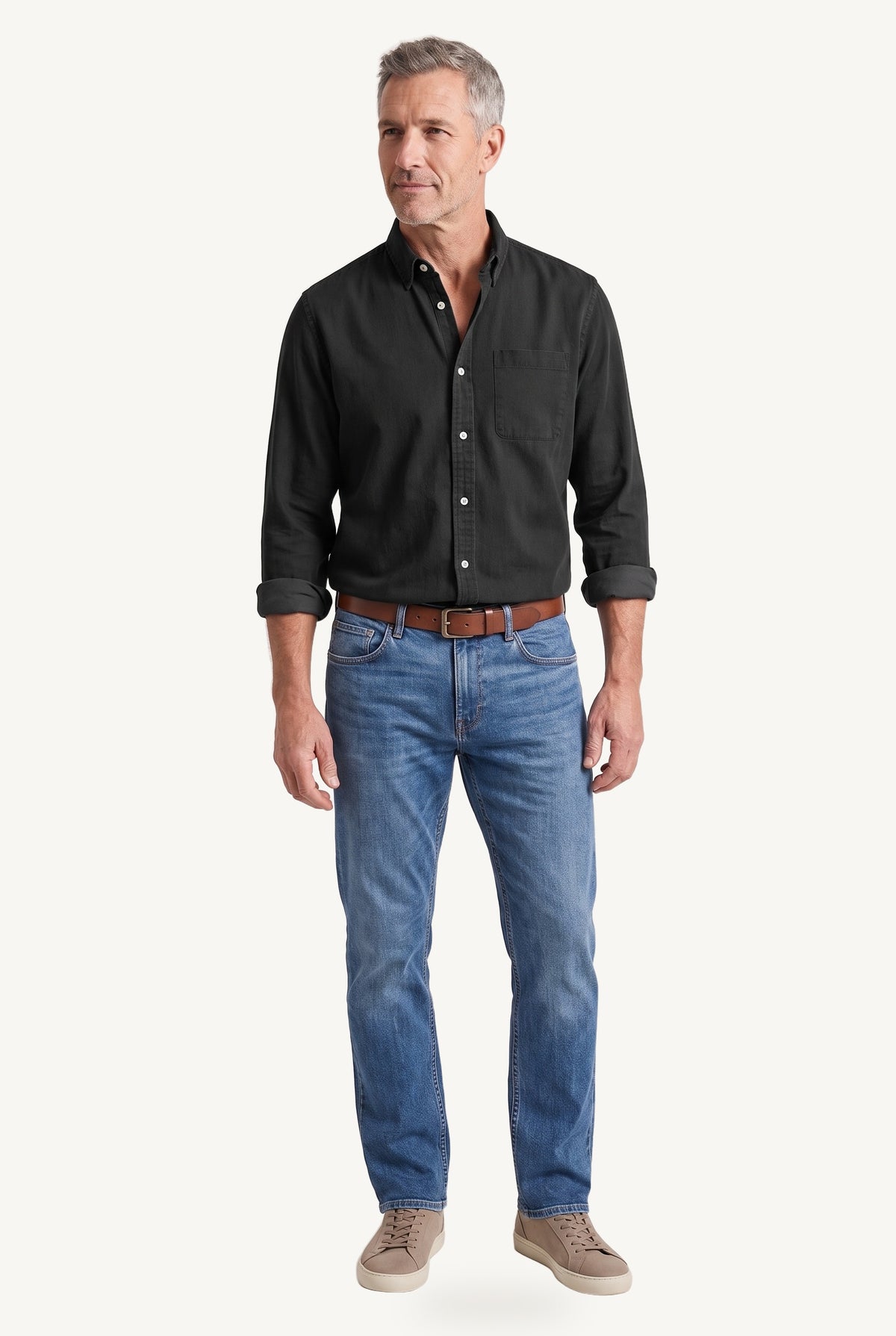 Arden casual shirt - Olivia & Rose - black