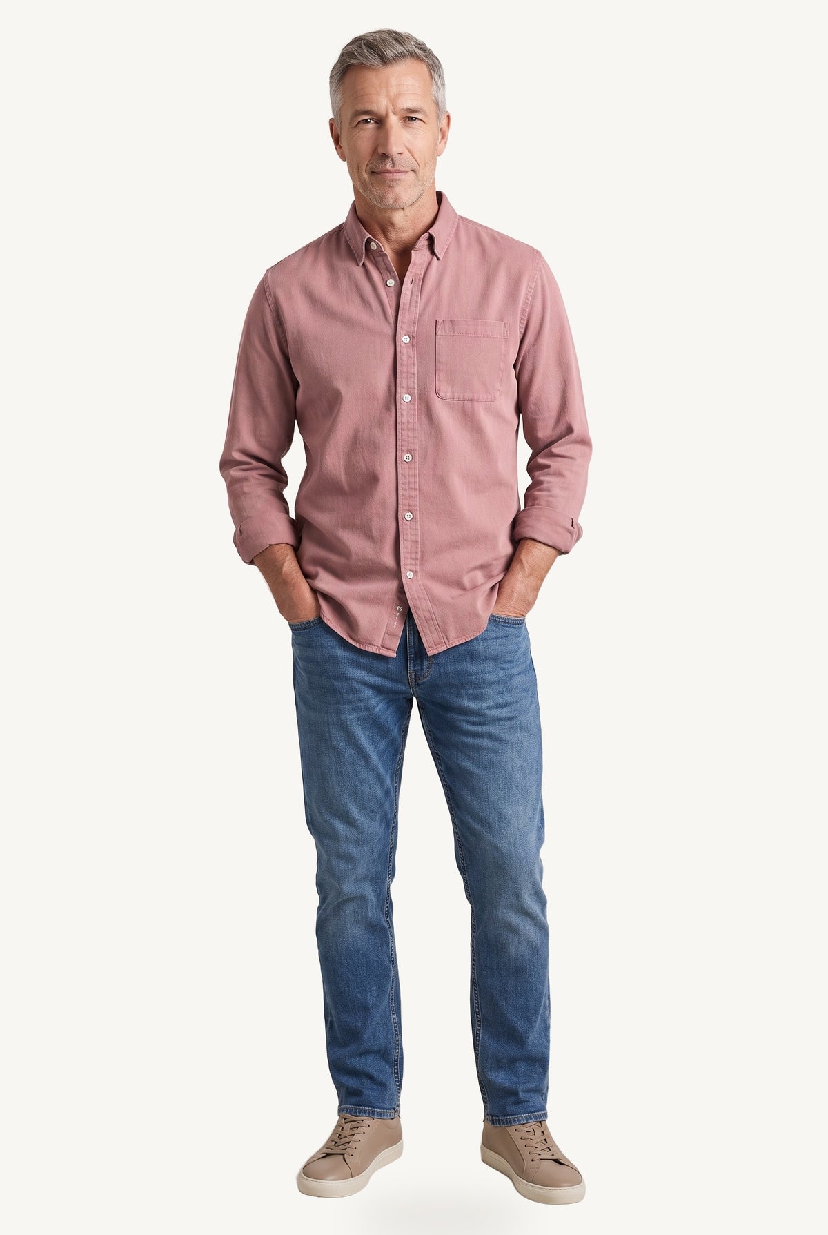 Arden casual shirt - Olivia & Rose - pink