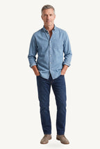 Arden casual shirt - Olivia & Rose - sky blue