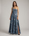 BLUE FLORAL WASH