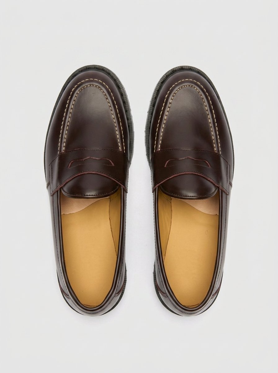 Barnaby Penny Loafer - top view pair