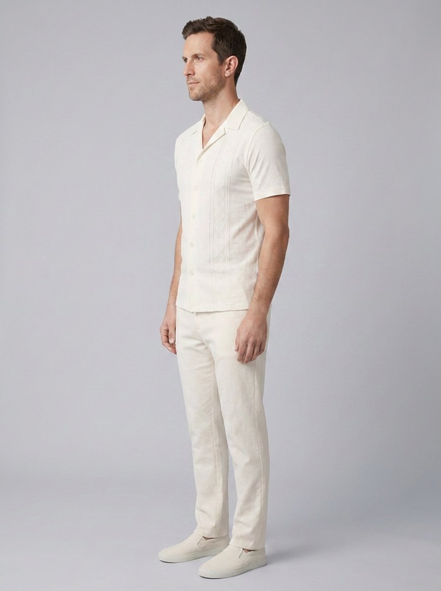 Bastian camp collar shirt side