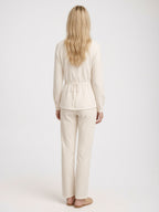 Bianca white blouse, back view
