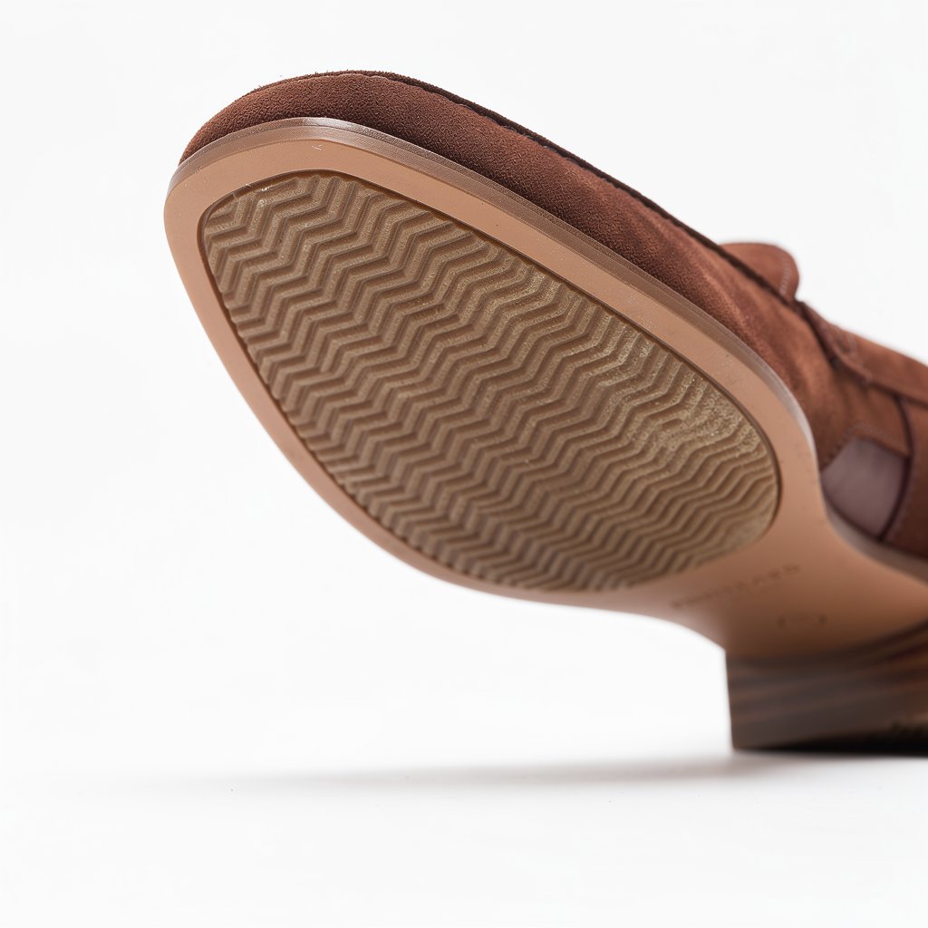 Blair | Espresso Faux Suede Slip-On Loafers