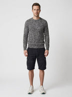 Boy chunky knit sweater front