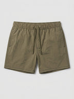 Brennan ripstop swim shorts olive - product only