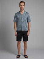 Bridger Silk Camp Collar Shirt - front