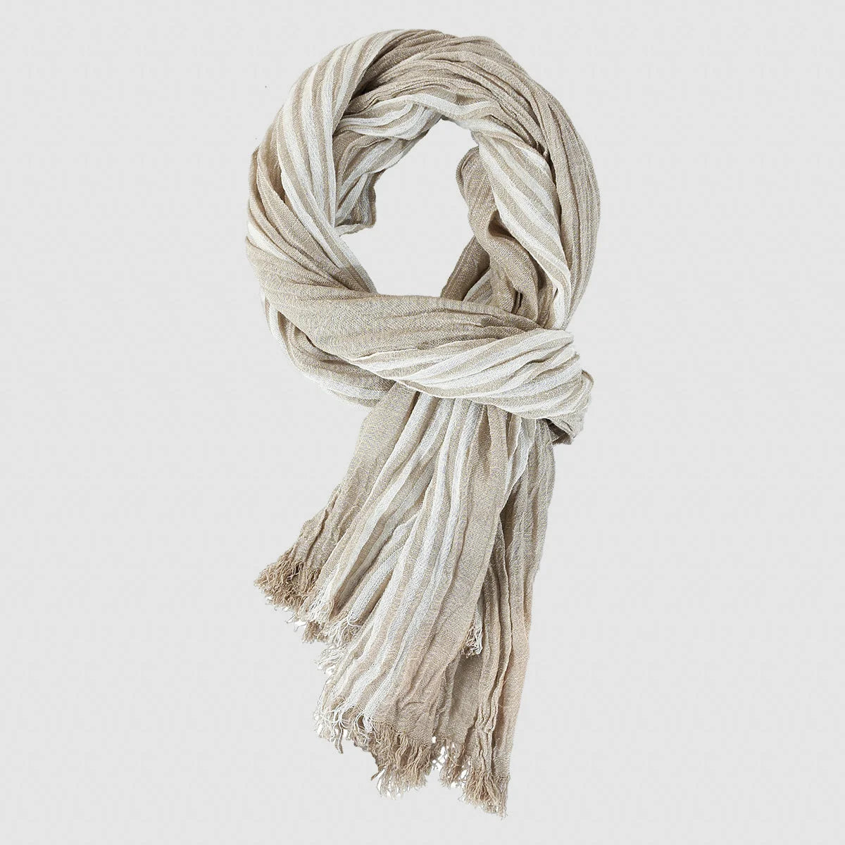 Britt lightweight cotton scarf for women, image 3