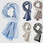 Britt lightweight cotton scarf for women, image 6