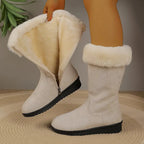Cara warm winter boots with side zip, image 2