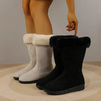 Cara warm winter boots with side zip, image 4