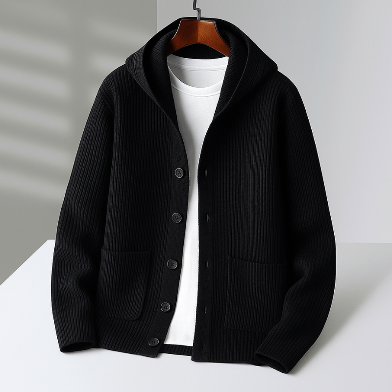 Christopher knit cardigan for men - Olivia & Rose (view 3)