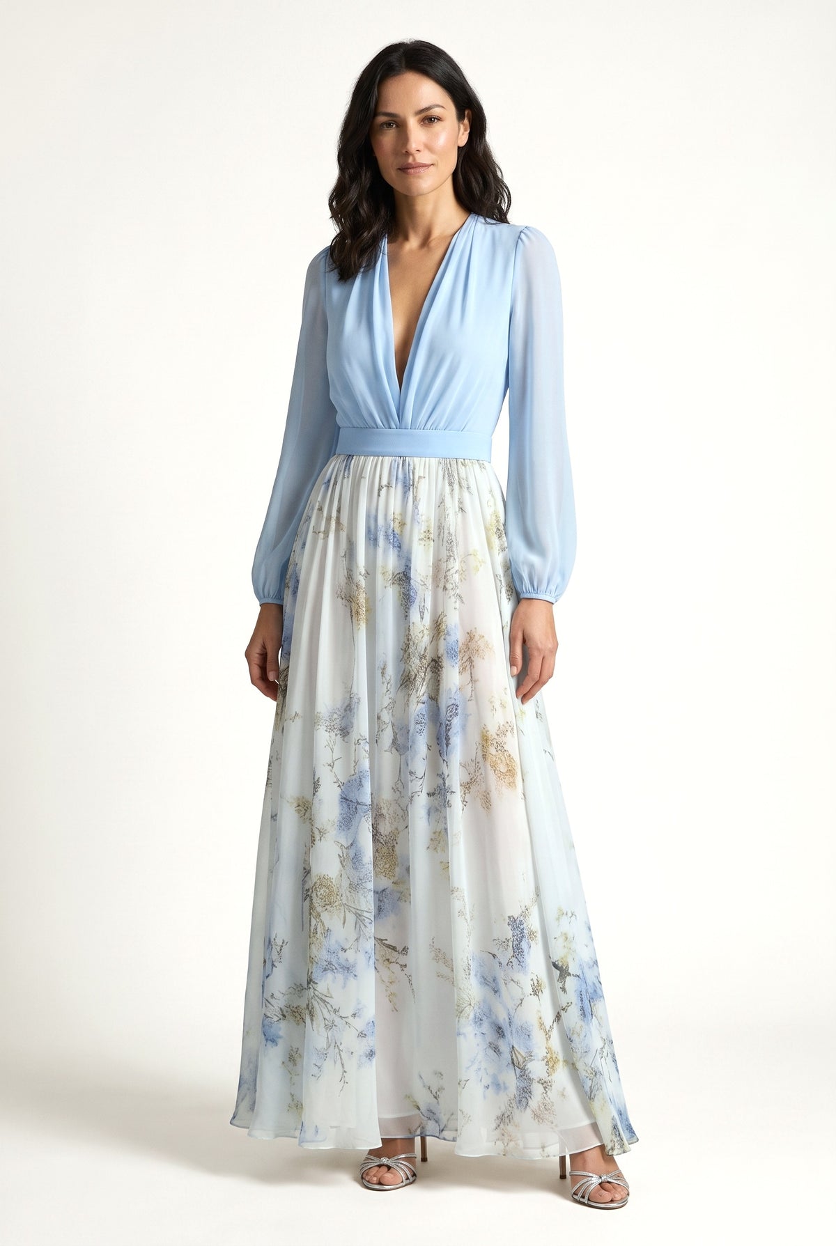 Clara Floral Maxi Dress